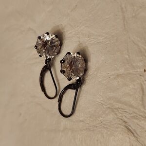 CZ Silver earrings